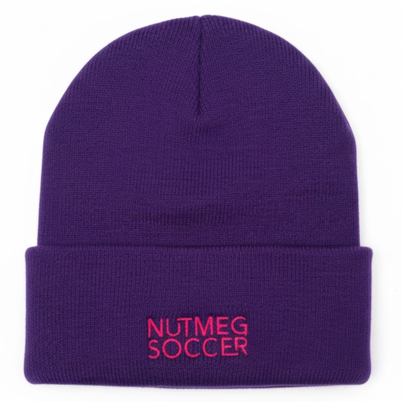I Play Like a Girl Soccer Knit Beanie